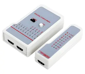 LogiLink WZ0017 / HDMI-Kabeltester / 2x HDMI A / LED- und Tonsignalisierung