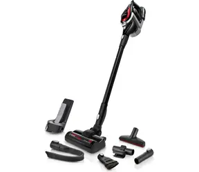 BOSCH Unlimited Serie 8 BSS81POW1 schwarz / Akku-Stielstaubsauger / Serie 8 / beutellos / 0,4 l / 63 dB