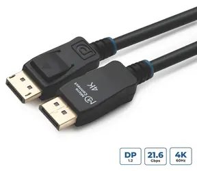 MicroConnect DisplayPort 1.2 Kabel schwarz / Kabel / 4K / 60 Hz / 3 m