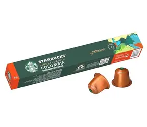 Starbucks Kolumbien Nespresso 10 Stück / Kapselkaffee