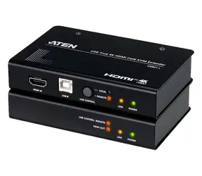 Aten CE801 / KVM-Extender / HDMI 4K / Cat 6 / 4K bis zu 70 m / FHD bis zu 100 m / 4X USB 2.0