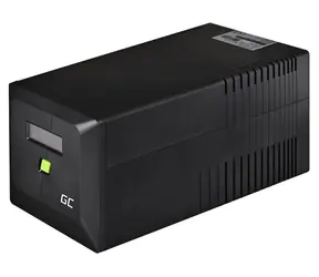 Green Cell USV 1000 VA 700 W / Notstromversorgung / Line-Interactive / Tower / 4X Ausgänge / 2 x 12 V/7 Ah / USB