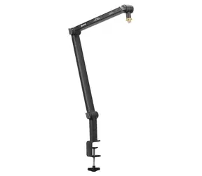 Boya BY-BA30 schwarz / Mikrofonarm / Desktop / Verstecktes Kabelmanagement