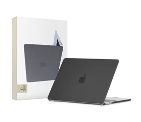 Tech-Protect SmartShell Schutzhülle, mattschwarz, für MacBook Air 13" / M2 / M3 / 2022-2024