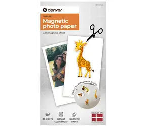 Denver PMP-64 / Magnetisches Fotopapier für MCP-6010 Drucker / 20 Stück
