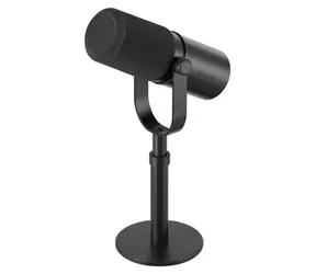Boya CastMic P60D schwarz / Tischmikrofon / USB / XLR / mit Ständer