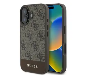 Guess 4G Bottom Stripe braune Rückseite