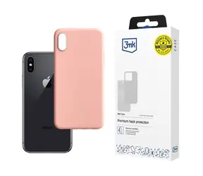 3mk Matt Case Apple iPhone Xs Max pink / Schutzhülle / Mattes Finish