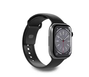 Puro ICON schwarz (2 Stück) / Armband für Apple Watch / Silikon / 38/40/41 mm