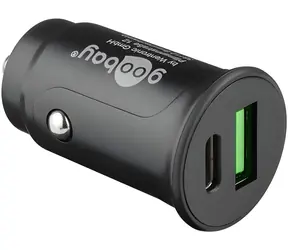Goobay 59521 / Kfz-Ladegerät / 27 W / USB-C PD / 2x USB