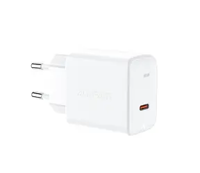 Acefast A21 GaN-Ladegerät weiß / USB-C / 30 W / PD / QC 3.0