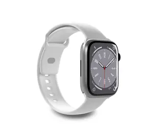 Puro ICON weißes Armband für Apple Watch / 42/44/45/49 mm / Silikon / 2 Stück