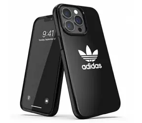 Adidas SnapCase Trefoil schwarz / Schutzhülle / Apple iPhone 13 Pro Max