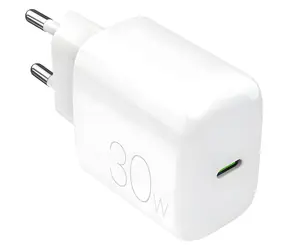 Puro PRO LITE weiß / Reiseadapter / USB-C / PD 30W