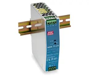 LevelOne Industrie-Netzteil DIN 24V/75W silber / Netzteil / 90-264V AC / 24V DC / -20 bis 70°C