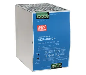 LevelOne Industrie-Netzteil 24V/480W silber / Netzteil / DIN-Schiene / -20 bis 70 °C