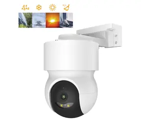 iGet HOME Camera CS8 weiß / IP-Kamera für den Innen- und Außenbereich / 2K / 102° / IP65 / drehbar / WLAN