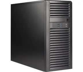 SuperMicro CSE-732D4-668B / Servergehäuse / Midi-Tower / Micro-ATX auf E-ATX / 668 W 80 PLUS Platinum