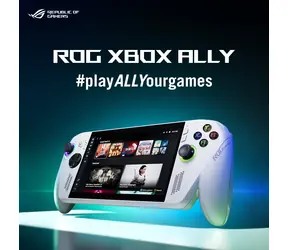 Asus ROG Xbox Ally Weiß / Spielkonsole / AMD RYZEN Z2 A / 16 GB / 512 GB SSD / 7" FHD 120 Hz / W11H