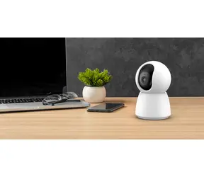 iGet HOME Kamera CS4 weiß / IP-Innenkamera / 2K / WLAN / LAN / Nachtsicht