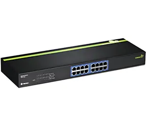 Trendnet 16-Port Gigabit-Switch 19" Metallgehäuse / Switch / 16x Gigabit RJ-45 / 32 Gbit/s / GREENnet