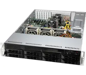 SuperMicro CSE-LA25TQC-R609LP / 2U-Gehäuse / 8x 3,5" HS SAS/SATA / 600W/650W redundantes Netzteil