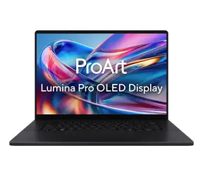 Asus ProArt P16 schwarz / Laptop / 16" 4K OLED T / AMD RYZEN AI 9 HX 370 / 32 GB / 2 TB SSD / RTX 5080 / Windows 11