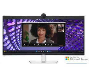 34" DELL P3424WEB schwarz / Monitor / IPS / WQHD / 21:9 / 60 Hz / 8 ms / Webcam