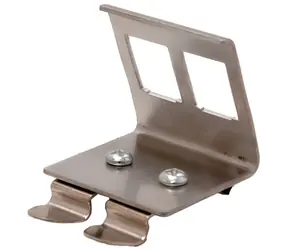 Xtendlan 2x Keystone DIN-Schienenhalterung / Adapter / 2 Anschlüsse / DIN-Schiene