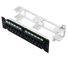 Xtendlan / Wandmontiertes Patchpanel / 12 Ports / Cat5e
