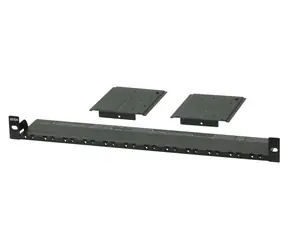 Aten Rack-Montagesatz Schwarz / Montagesatz / 1 HE / Breite 482,4 mm