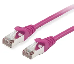 Cat6 S/FTP Equip , lila, 40 m / Patchkabel / RJ45-RJ45 / LSZH / PoE+