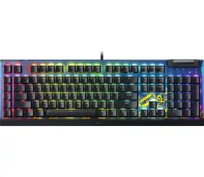 Razer BlackWidow V4 X Fortnite Edition / Gaming-Tastatur / mechanisch / Razer Yellow Switches / USB