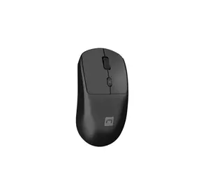 Natec Hawk 2 schwarz / Kabellose Lasermaus / 2,4 GHz / 3.200 DPI / 4 Tasten