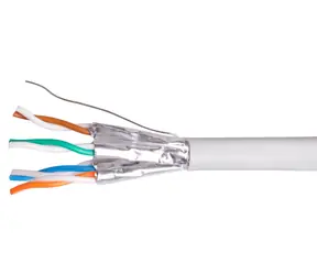 Equip Installationskabel Cat6 U/UTP grau / Kabel / 100 m / CCA-Leiter / LSZH-Mantel / AWG 23