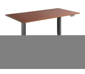 Equip Tischgestell schwarz / Tischgestell / 2 Motoren / Höhe 62-128 cm / Tragkraft 125 kg