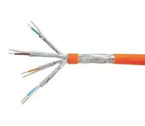 Equip Cat7 orange / Installationskabel / S/FTP / 200 m / LSZH / AWG23