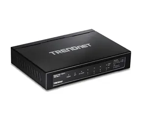Trendnet TPE-TG611 / Switch / 6- Port Gigabit / 4X PoE+ / 65 W / 1x SFP / Metallgehäuse