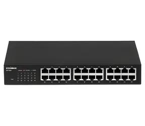 Edimax GS-1024 / 24- Port -Switch / 10/100/1000 Mbit/s / 19"-Rackmontage