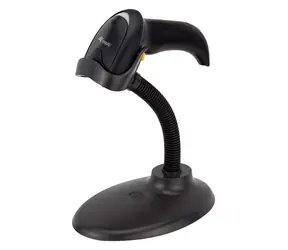 2D- Equip schwarz / Barcodeleser / 1D/2D / USB / mit Ständer / IP54