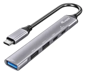 Equip mit USB-C / USB-C-Hub / 5-in-1 / USB 3.2 Gen 1 / PD 100W / 0,15 m