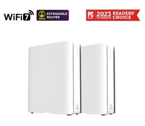 Asus ZenWiFi BQ16, weiß, 2er-Pack / Mesh-Router / WiFi 7 / 2,4 + 5 + 6 GHz / AiMesh / 2x WAN/LAN + 3x LAN