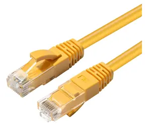 MicroConnect CAT6a U/UTP 2m gelb / Netzwerkkabel / RJ-45 / PoE / LSZH