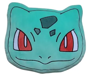 NEMESIS NOW Kissen Pokémon Bisasam / 40x40 cm / Polyester