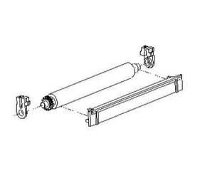 ZEBRA TTP2100 Serie Druckwalzen-Kit / Ersatzteil / für Drucker der Serie TTP2100