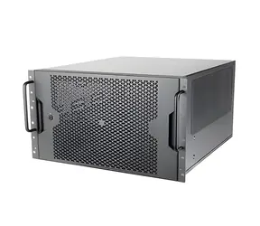Silverstone SST-RM61-312 schwarz / Servergehäuse / 6 HE / E-ATX / 12x Hot-Swap 3,5" / USB-C