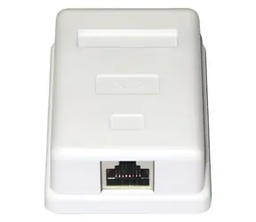 Xtendlan / Wanddose / 1x RJ-45 / Cat5e / geschirmt / ausgestattet