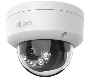 HiLook IPC-D140HA-LU / IP-Kamera / Dome / 4 MP / 2,8 mm / SMART Hybridlicht / MD2.0 / IP67+IK08 / IR 30 m