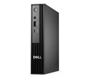 DELL ProMicro QCM1250 Schwarz / Mini-PC / Intel Core Ultra 7 265T / 16 GB RAM / 512 GB SSD / Intel -Grafik / Windows 11