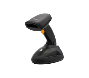 Equip -Barcodescanner, schwarz / Barcodescanner / 433 MHz / 1D/2D / große Reichweite / IP54 / Standfuß